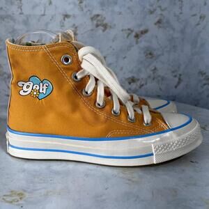 Converse X Golf Wang Chuck 70 Women's Size 5.5 Shoes Orange High Top Sneakers